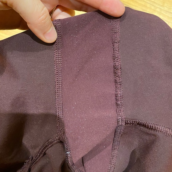 &go city trek trouser maroon - lululemon - Picture 10 of 11